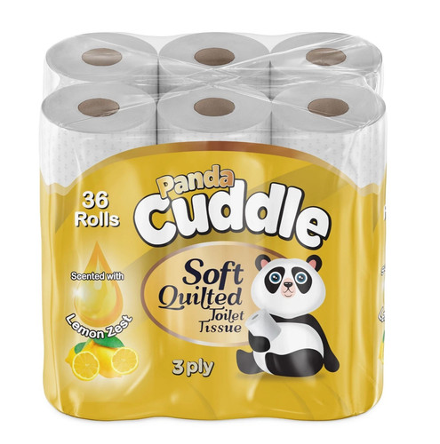 Panda cuddle lemon zest - lemon,