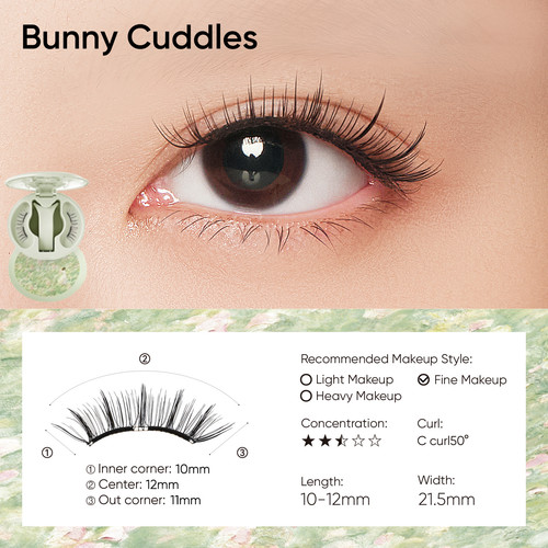 Wosado bunny cuddles with - wosado,
