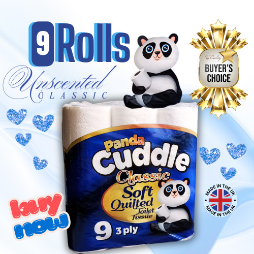 Panda cuddle ply quilted - 3-ply,