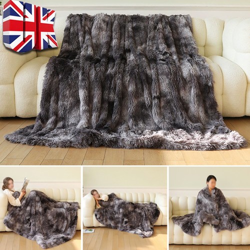 Fluffy faux fur - faux, blanket