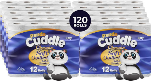120 panda cuddle toilet - cuddle, roll