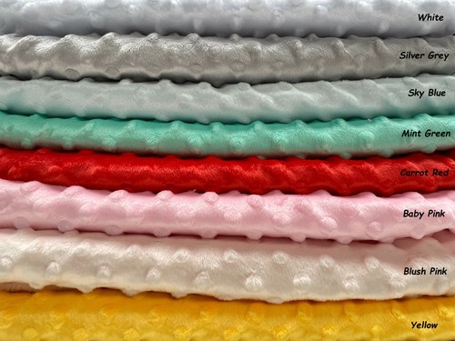 Dimple dot cuddle soft fleece - dot,