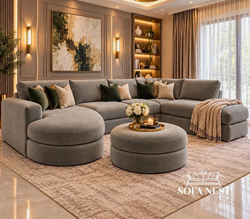 Sofa nest shape cuddle - sofa,