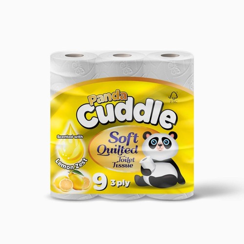 90x panda cuddle lemon soft - 90x,