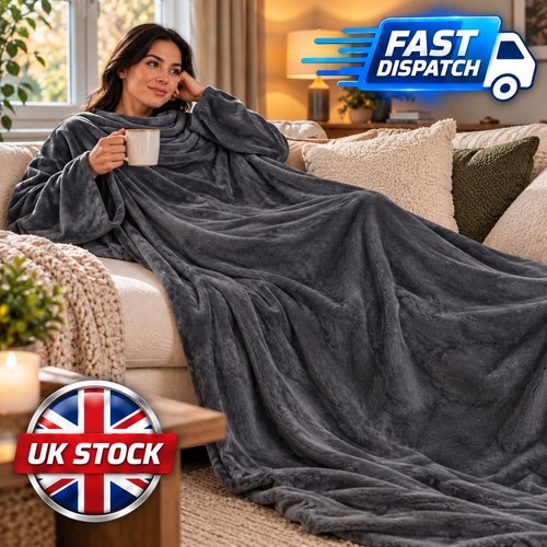 Wearable blanket with - blanket,