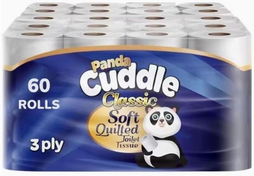 Panda cuddle toilet roll - panda,