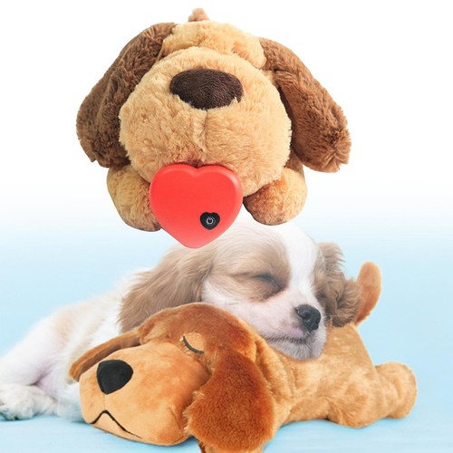 Puppy heartbeat plush doll toy - puppy,