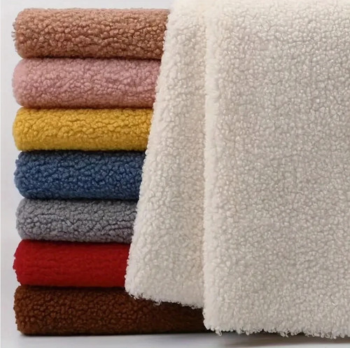 Sherpa teddy fabric - teddy, fleece