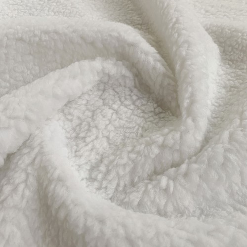 Sherpa fleece fabric - fleece,