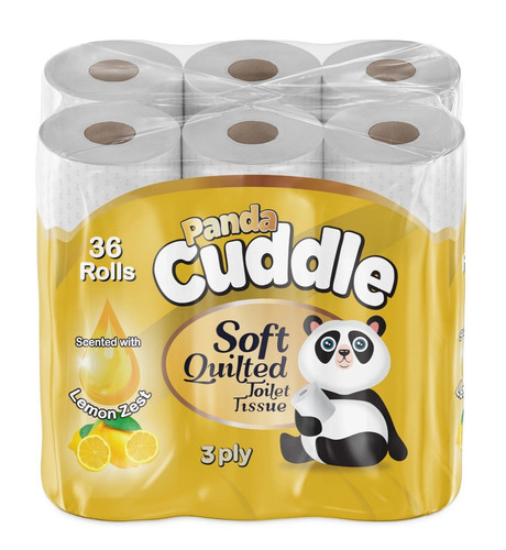 Panda cuddle lemon zest soft - cuddle,