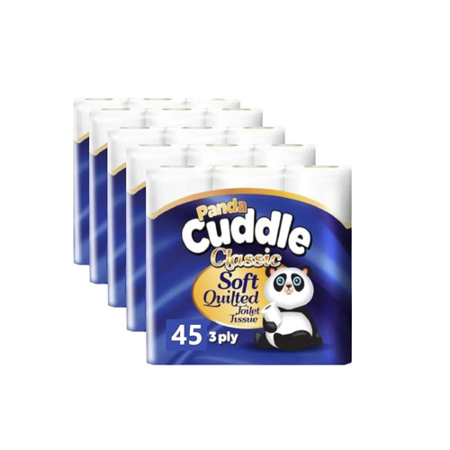 Panda cuddle toilet rolls - toilet, 3