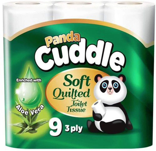 Panda cuddle 3ply - panda,