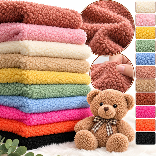 Sherpa teddy fabric fleece - teddy,