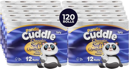 Panda cuddle toilet roll - cuddle,