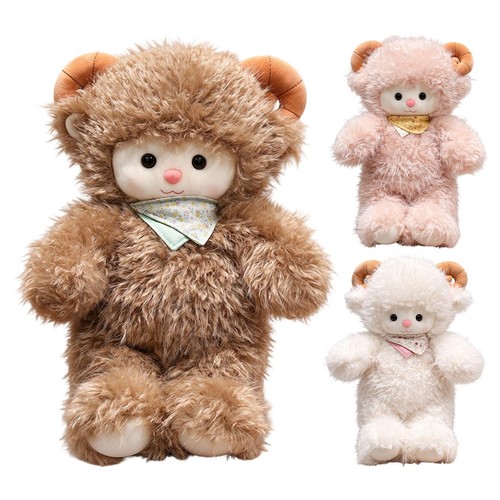 Cuddly lamb plush soft stuffed - soft,