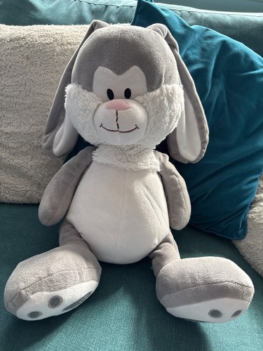 Cuddle crew grey - 14”, bunny