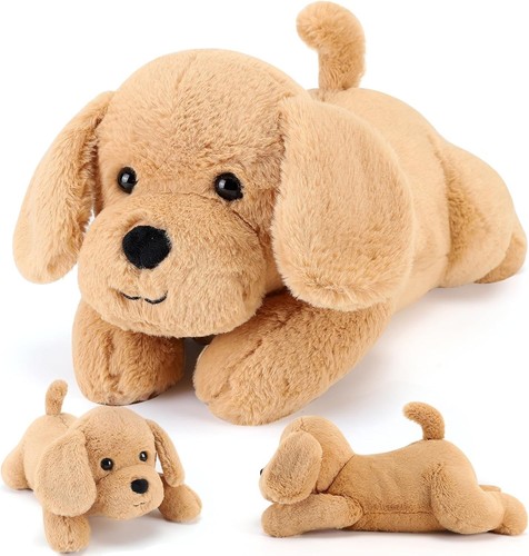 Weighted plush dog soft - 22",